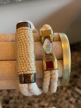 Nautical rope bracelets 2 qty